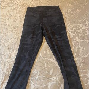 Lululemon 21' Black Camo Align Leggings